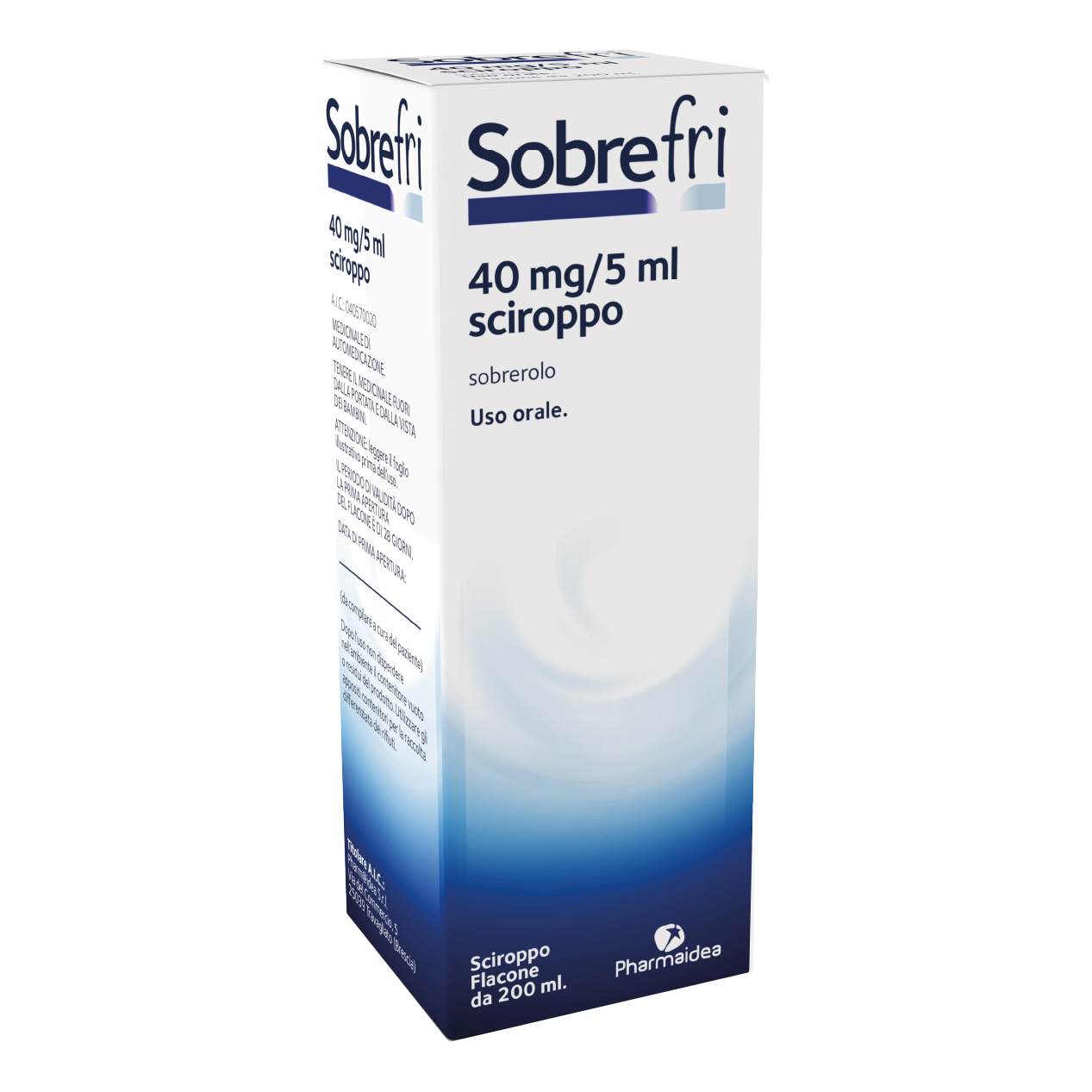 Sobrefri 40 mg/5 ml sciroppo