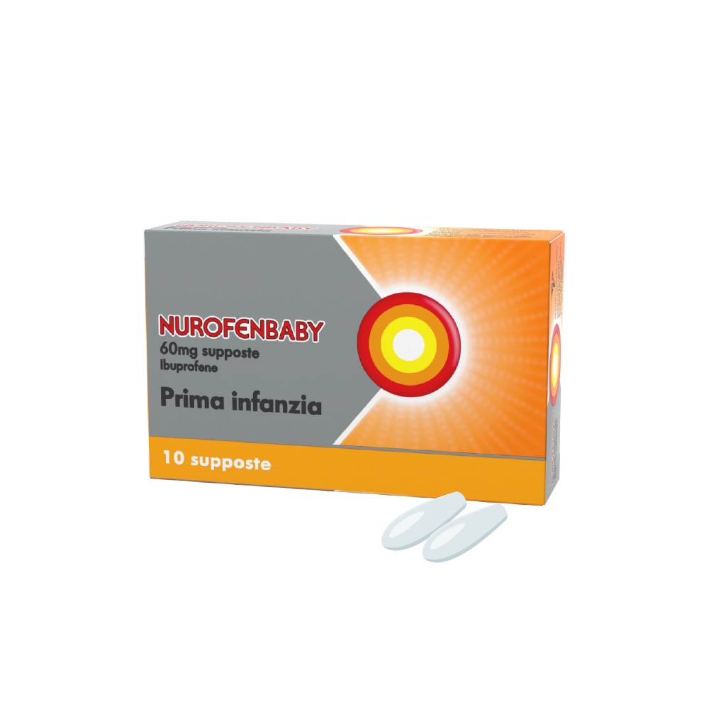 Nurofenbaby 10 Supposte Prima Infanzia 60mg