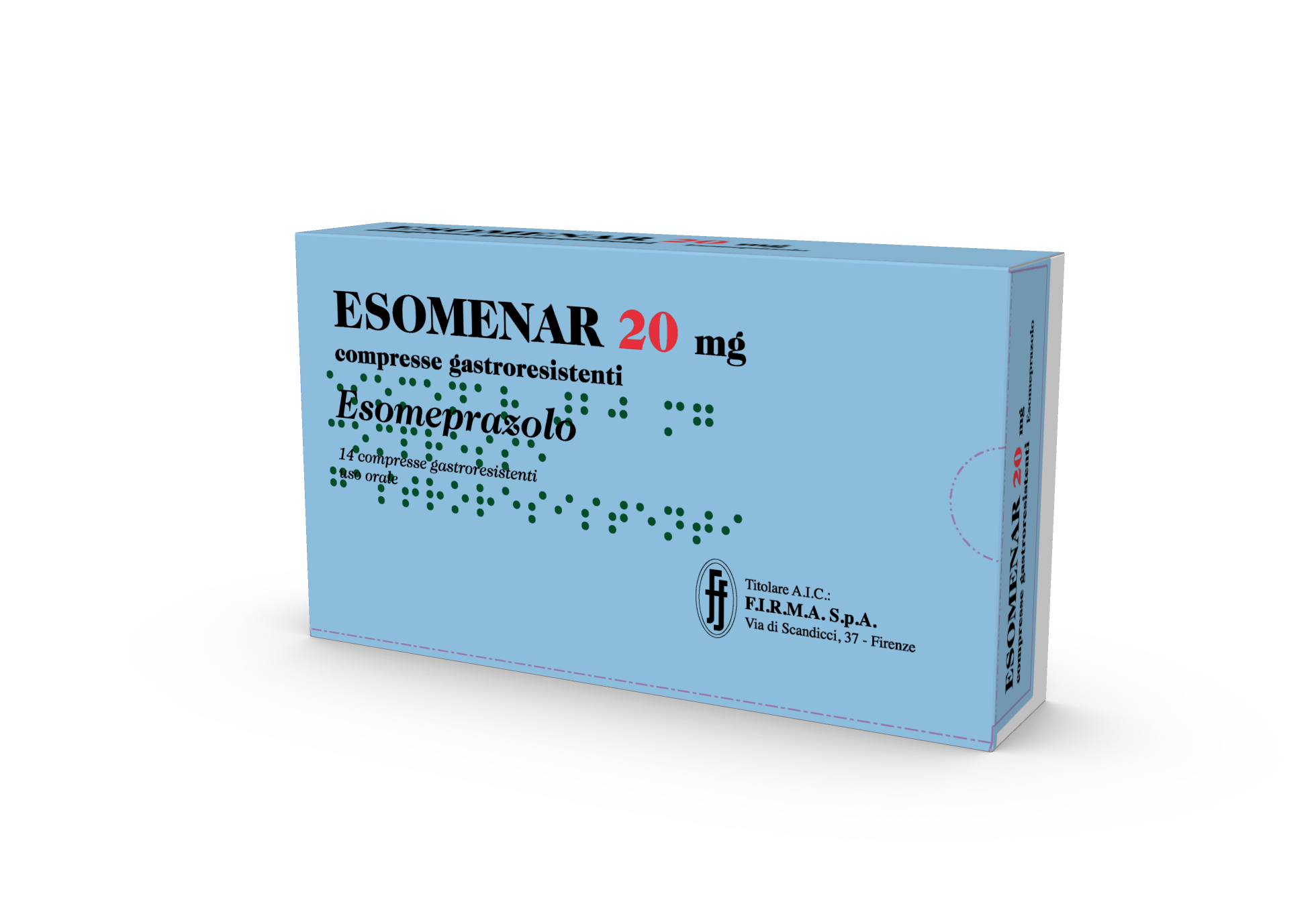 Esomenar 20mg 14 Compresse