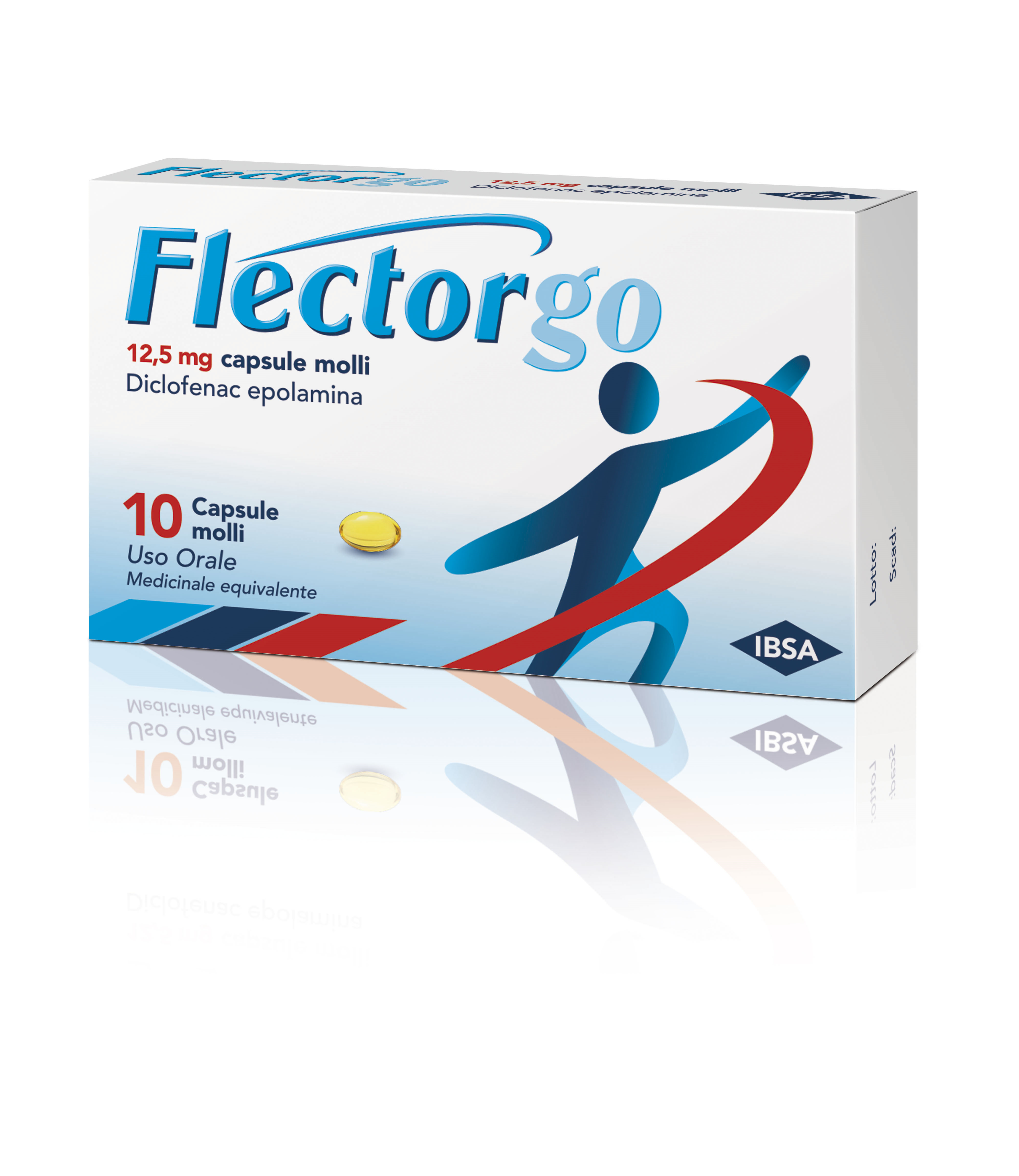 Flectorgo capsule molli