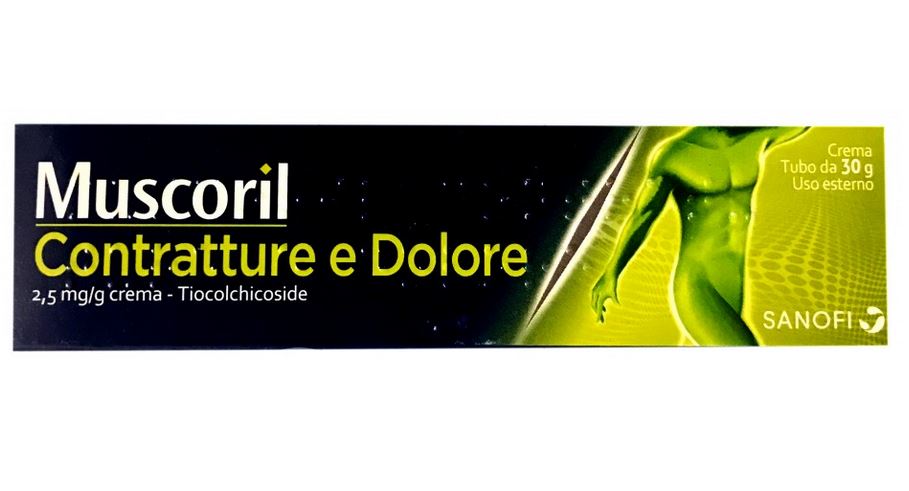 Muscoril contratture e dolore 2,5 mg/g crema