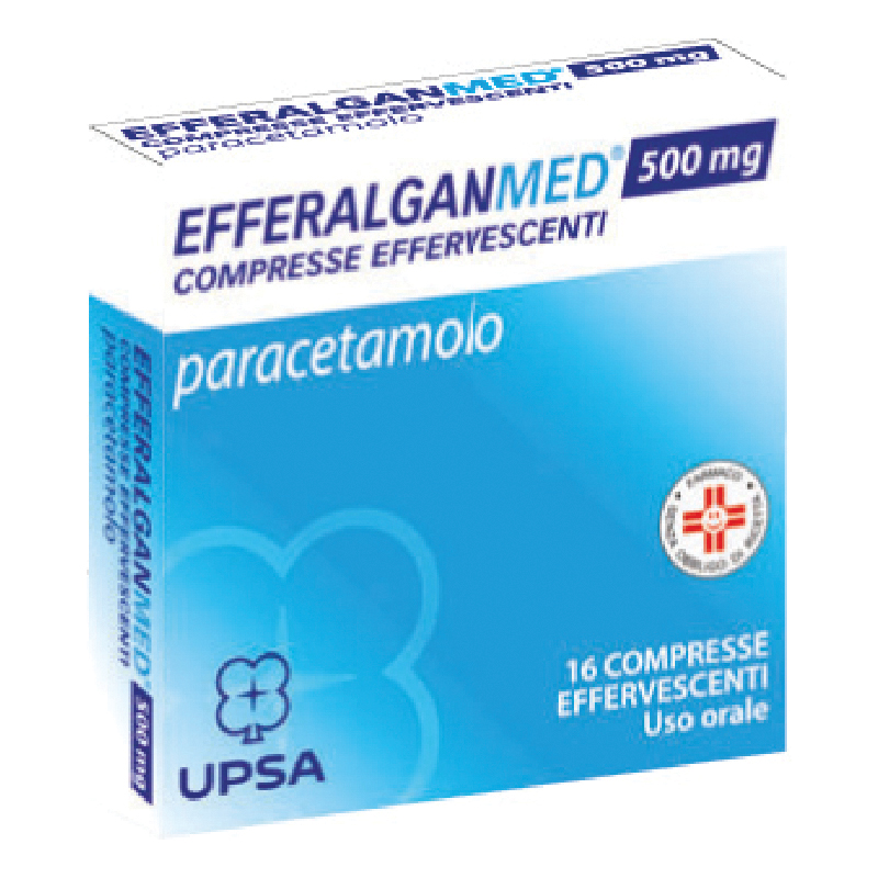 500 mg compresse effervescenti, 16 compresse