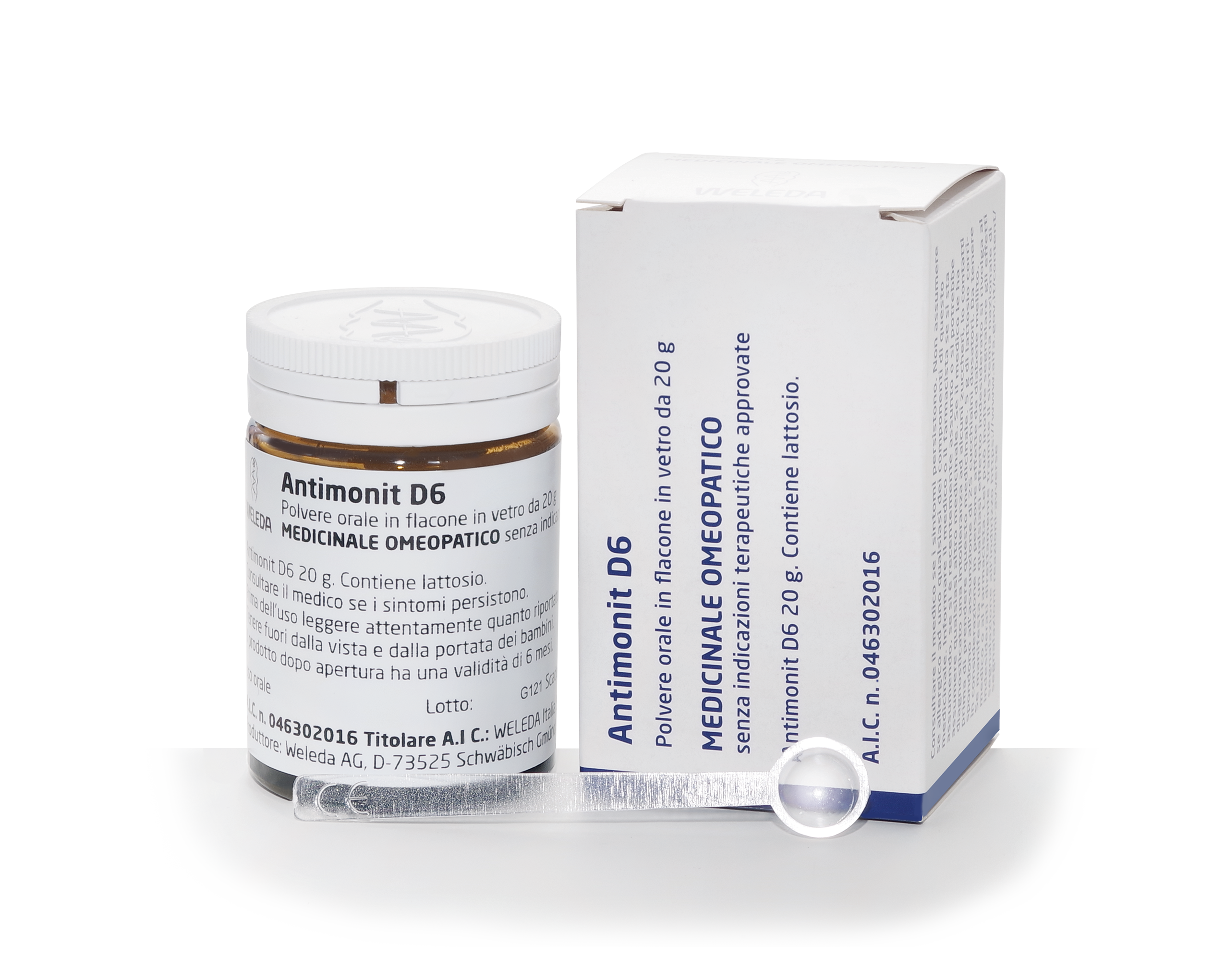 Antimonit 6dh Polvere 20g