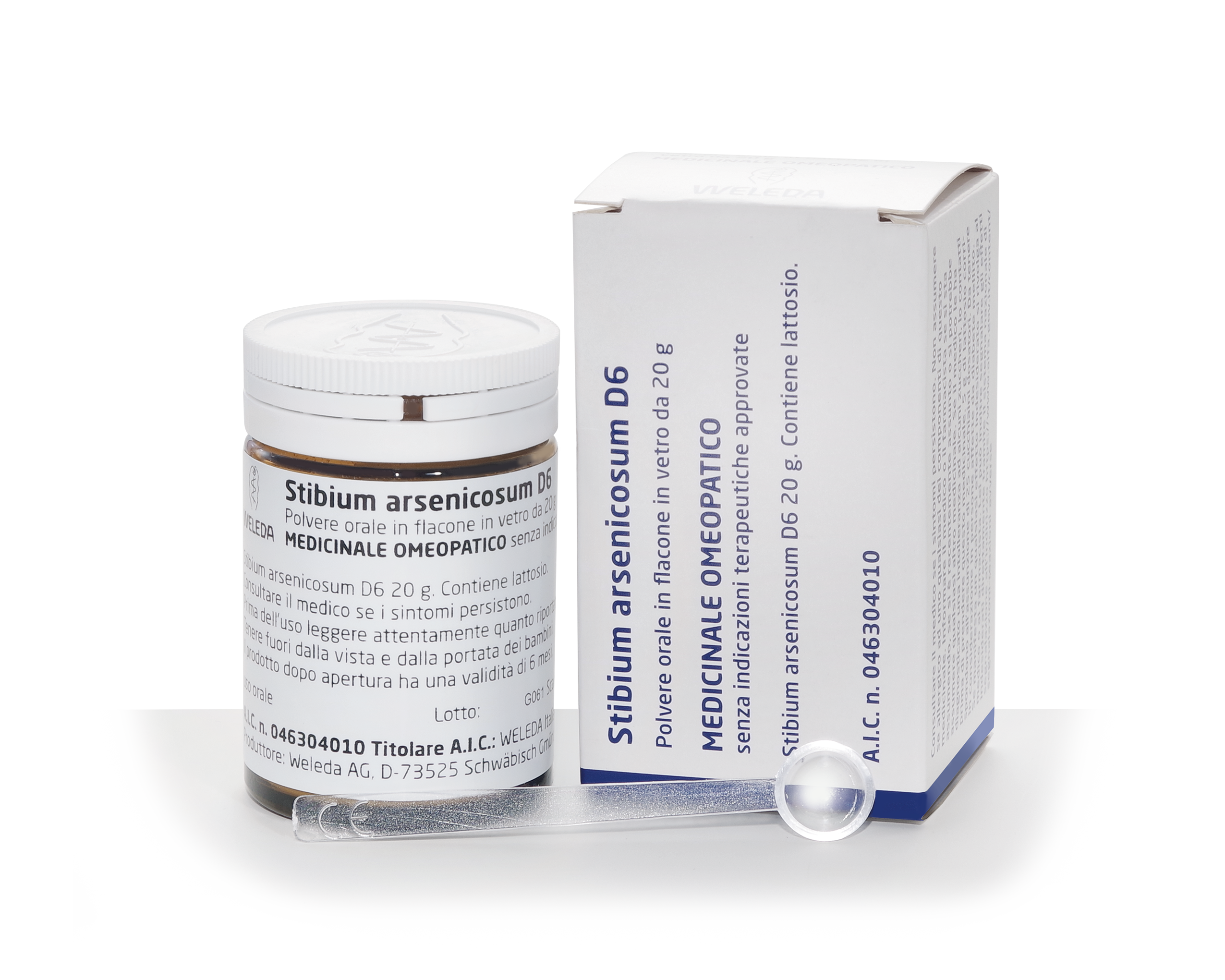 Stibium arsenicosum 6dh 20g