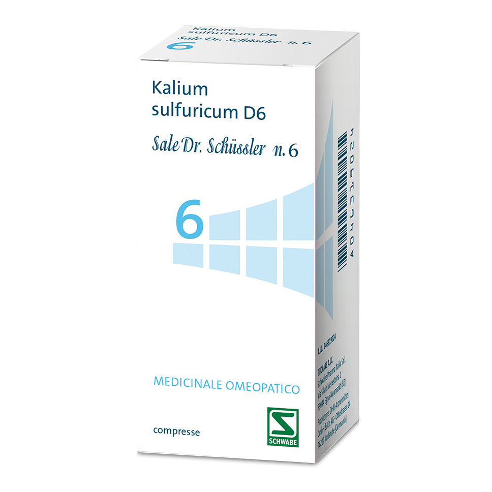 Sale Dr. Schussler N.6 Kalium Sulfuricum D6 50 g