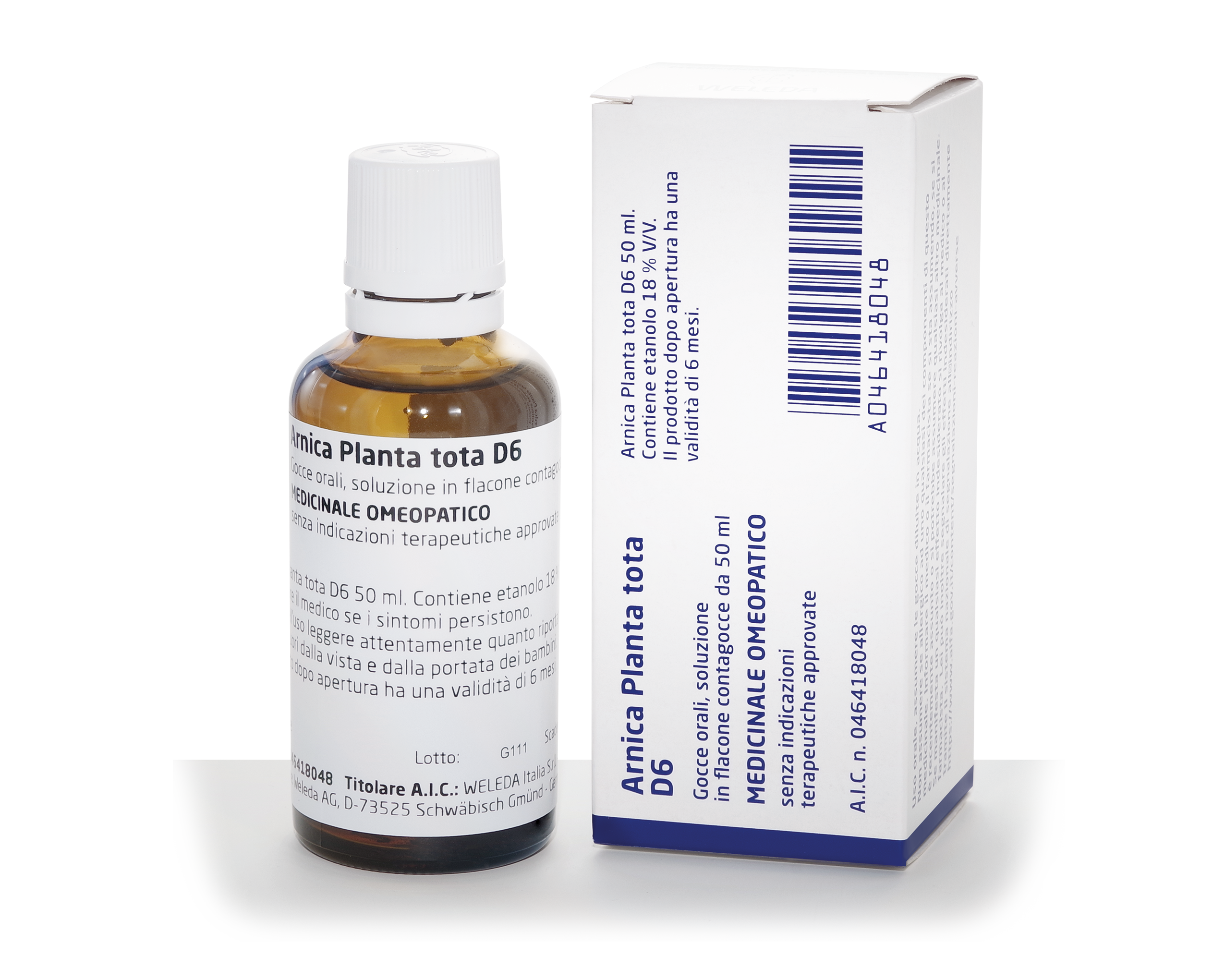 Arnica Planta Tota d6 Gocce 50ml