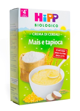 Hipp bio crema mais/tap istant