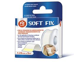 Pic Soft Fix Cerotto In Rocchetto Con Fustella 1,25 cmx 5 m 1 Pezzo