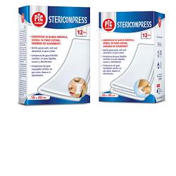 GARZA STERILE COMPRESSE PIC 36x40x12pezzi PIKDARE