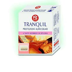 Pic Tranquil Tappi Auricolari Spugna 4 Pezzi