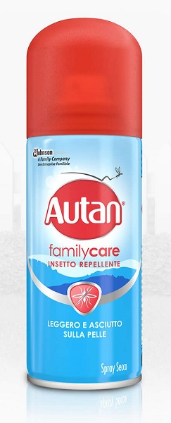 AUTAN - Family Care - Spray Protezione Antizanzare 100 Ml