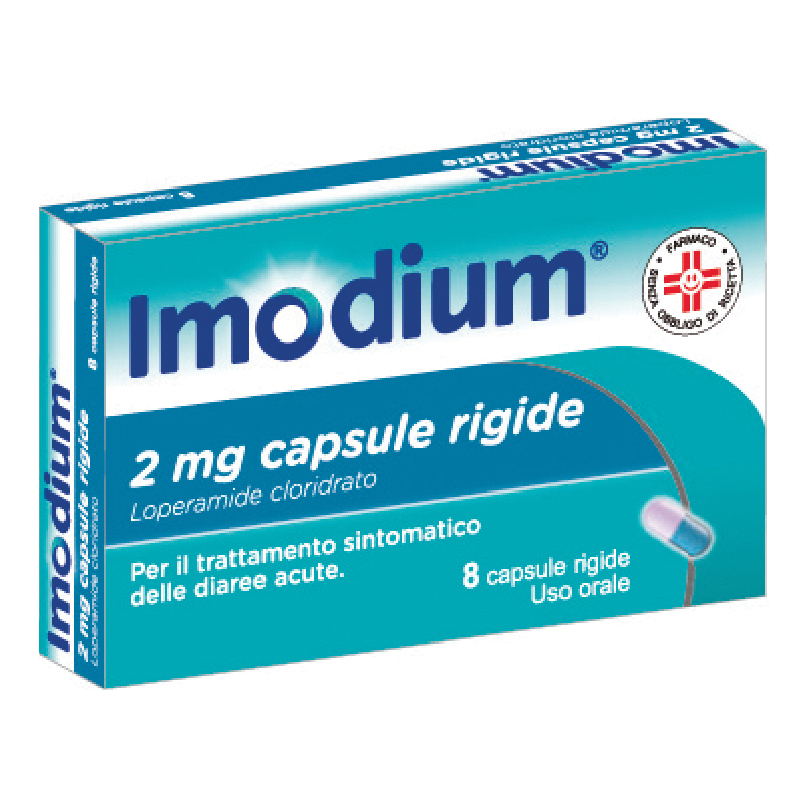 Imodium 2 mg capsule rigide loperamide cloridrato