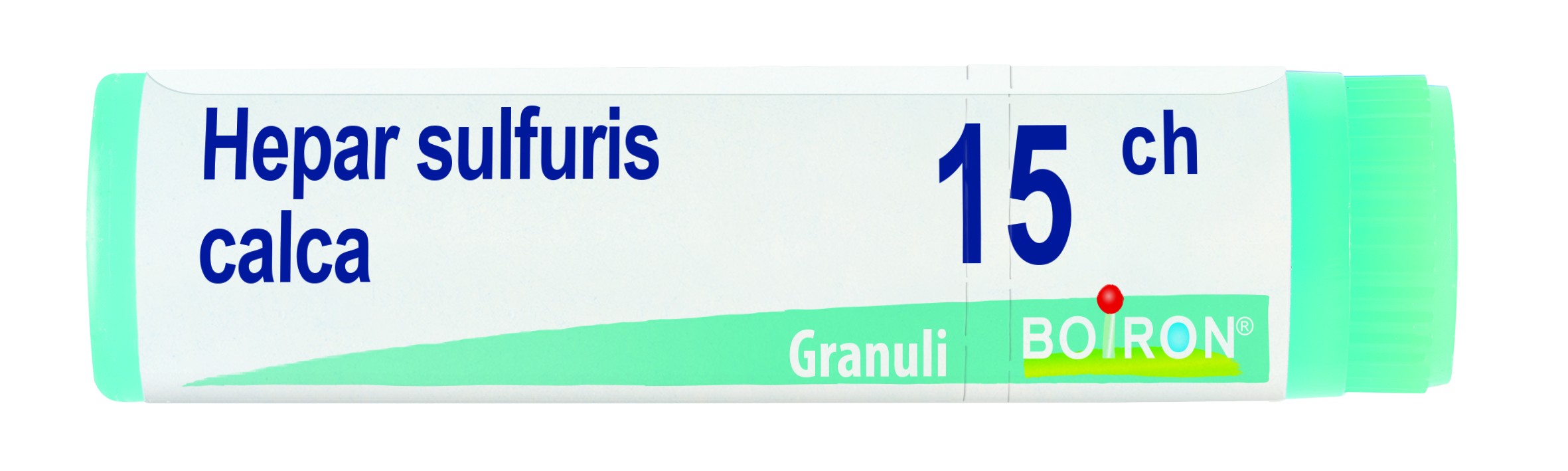 Hepar sulfuris calc 15ch gl 1g