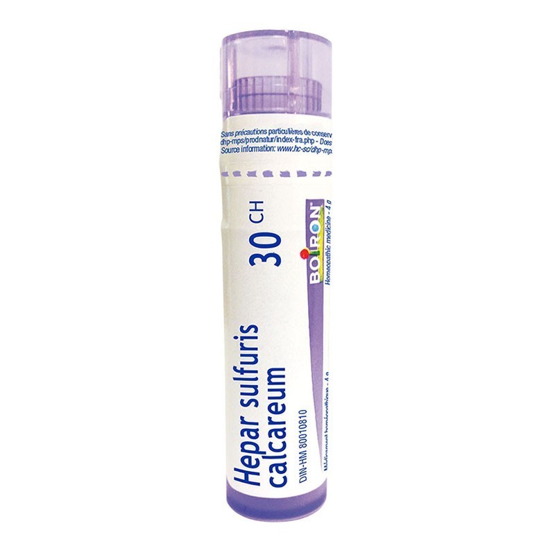 Hepar sulfuris calc 30ch 80gr