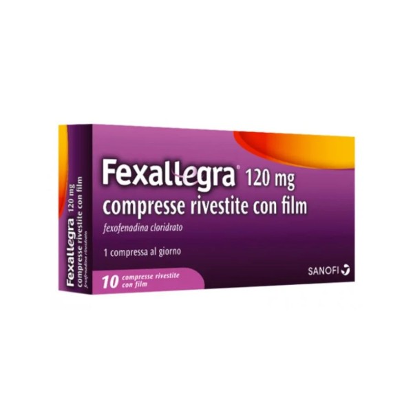 Fexallegra 120 mg compresse rivestite con film fexofenadina cloridrato