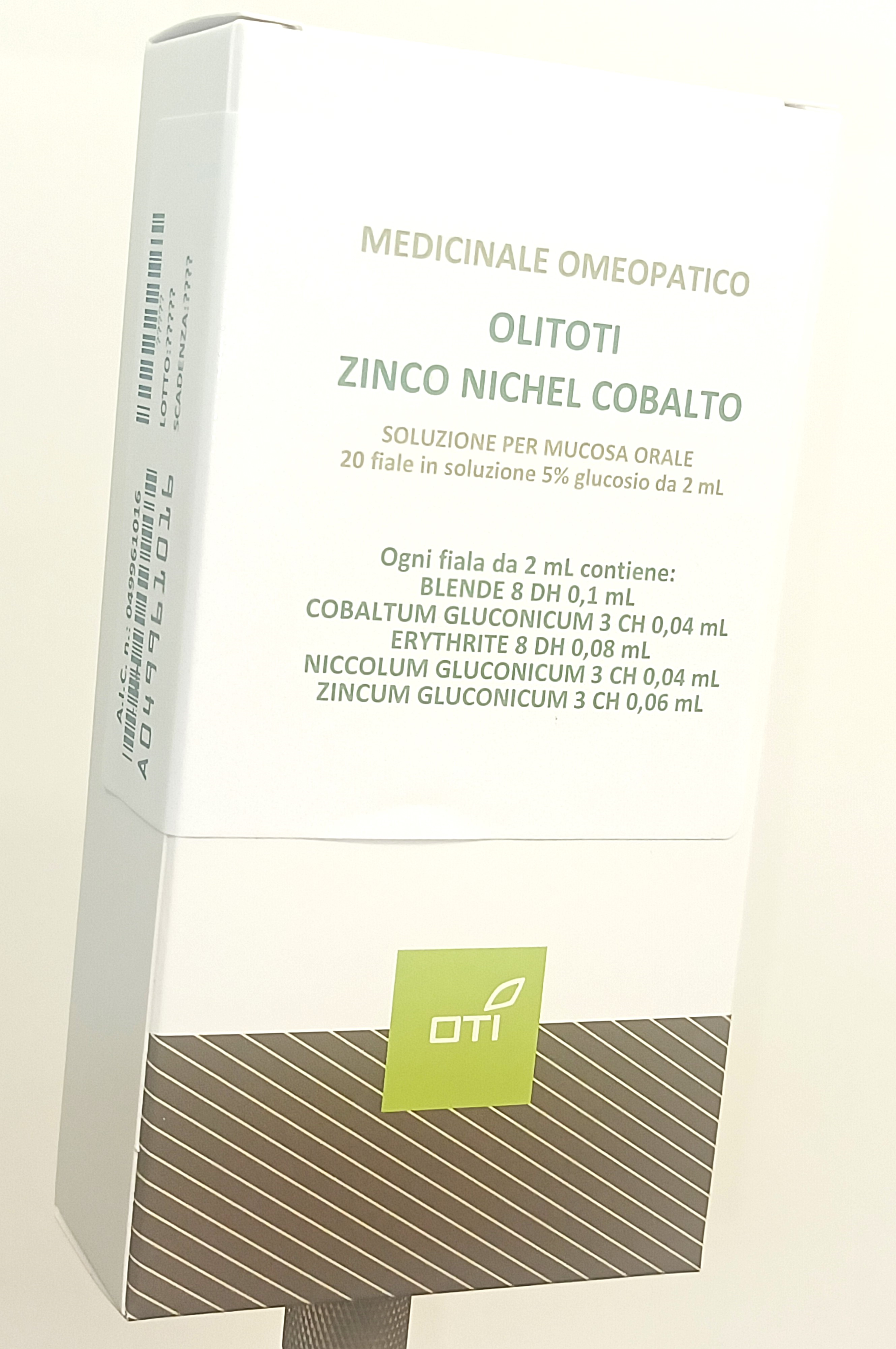 Olitoti zinco nichel cobalto f