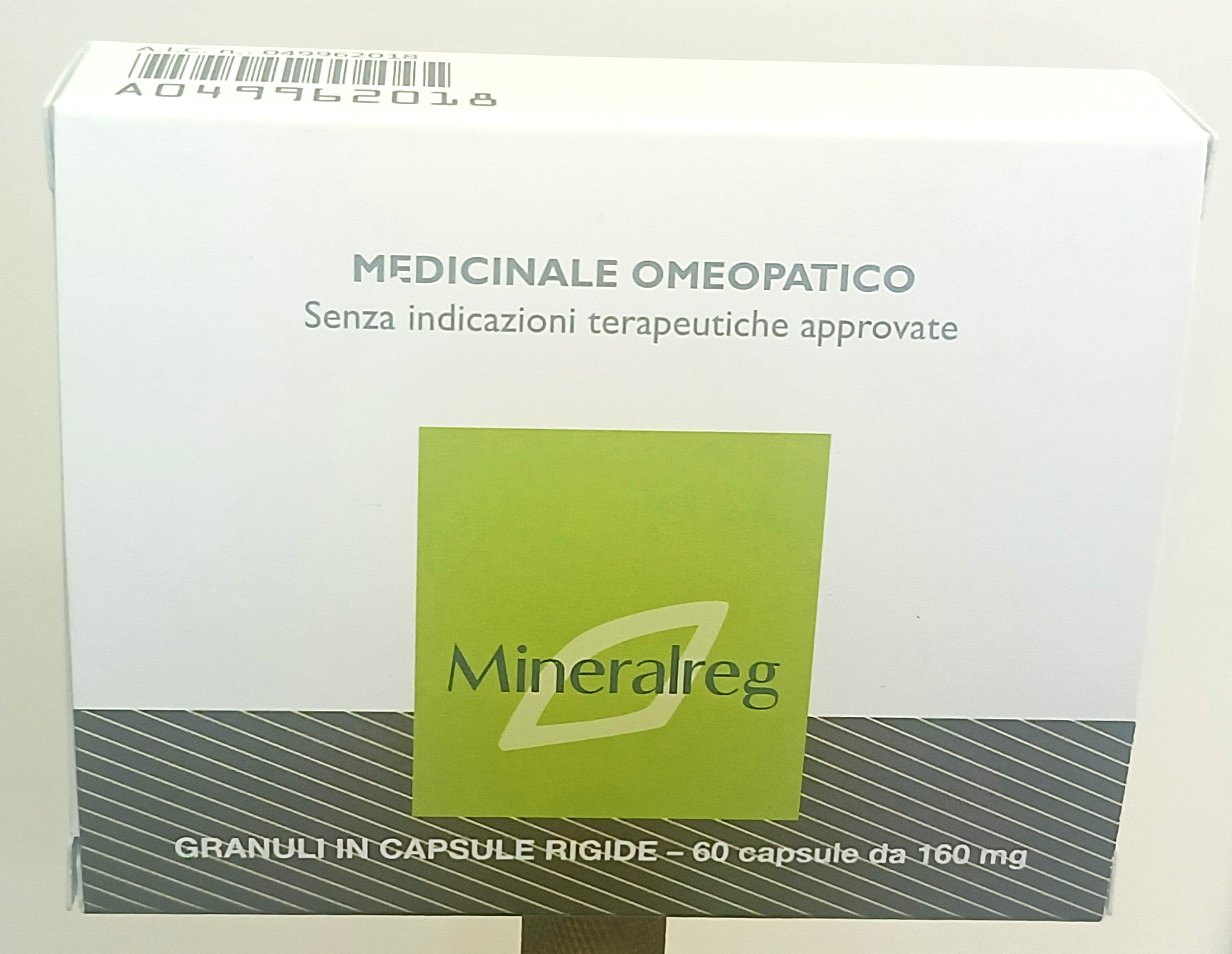 Mineralreg medicinale omeopatico