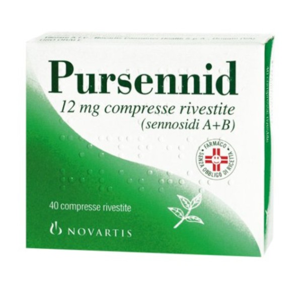 Pursennid 12 mg compresse rivestite sennosidi a+b