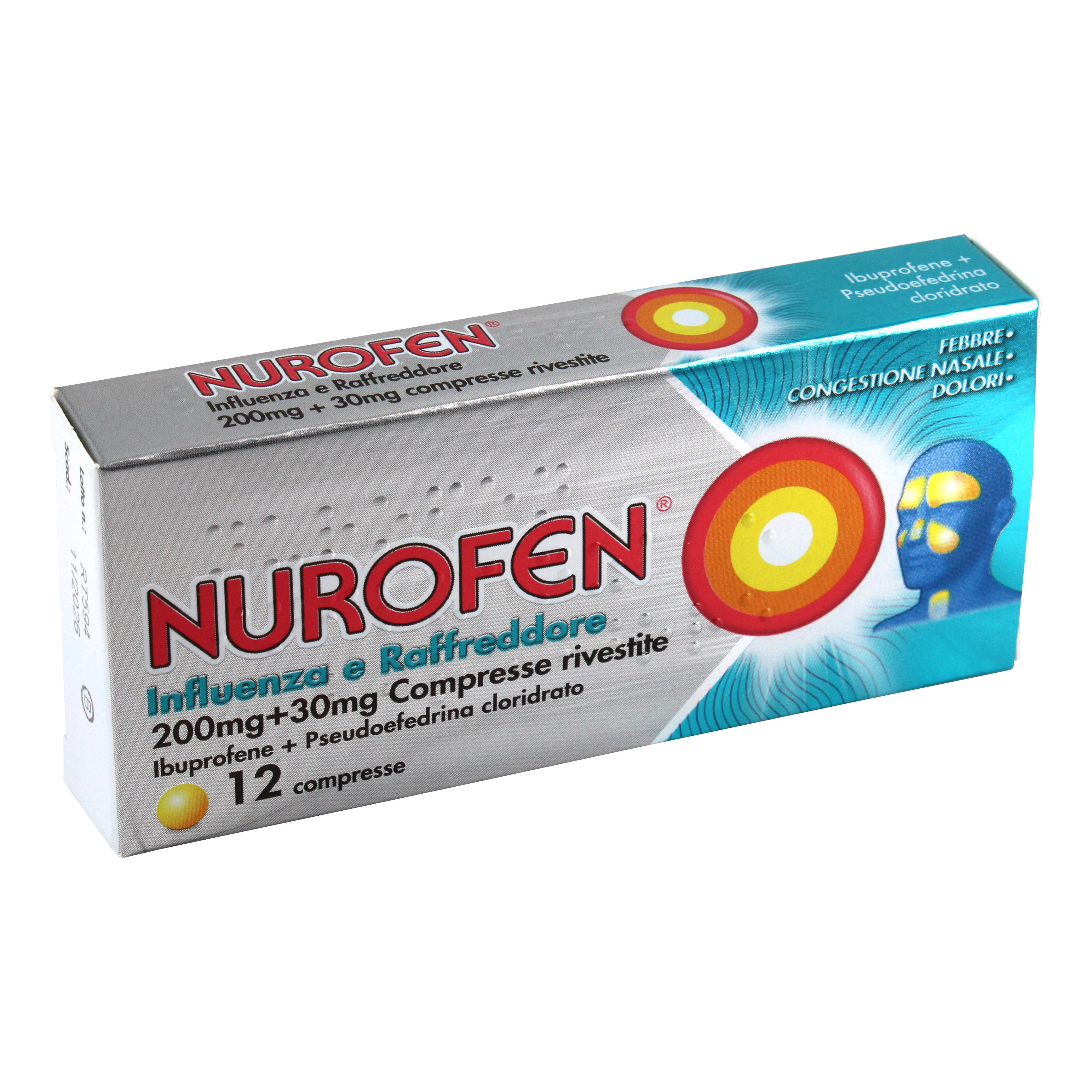 200 mg + 30 mg compresse rivestite 12 compresse rivestite