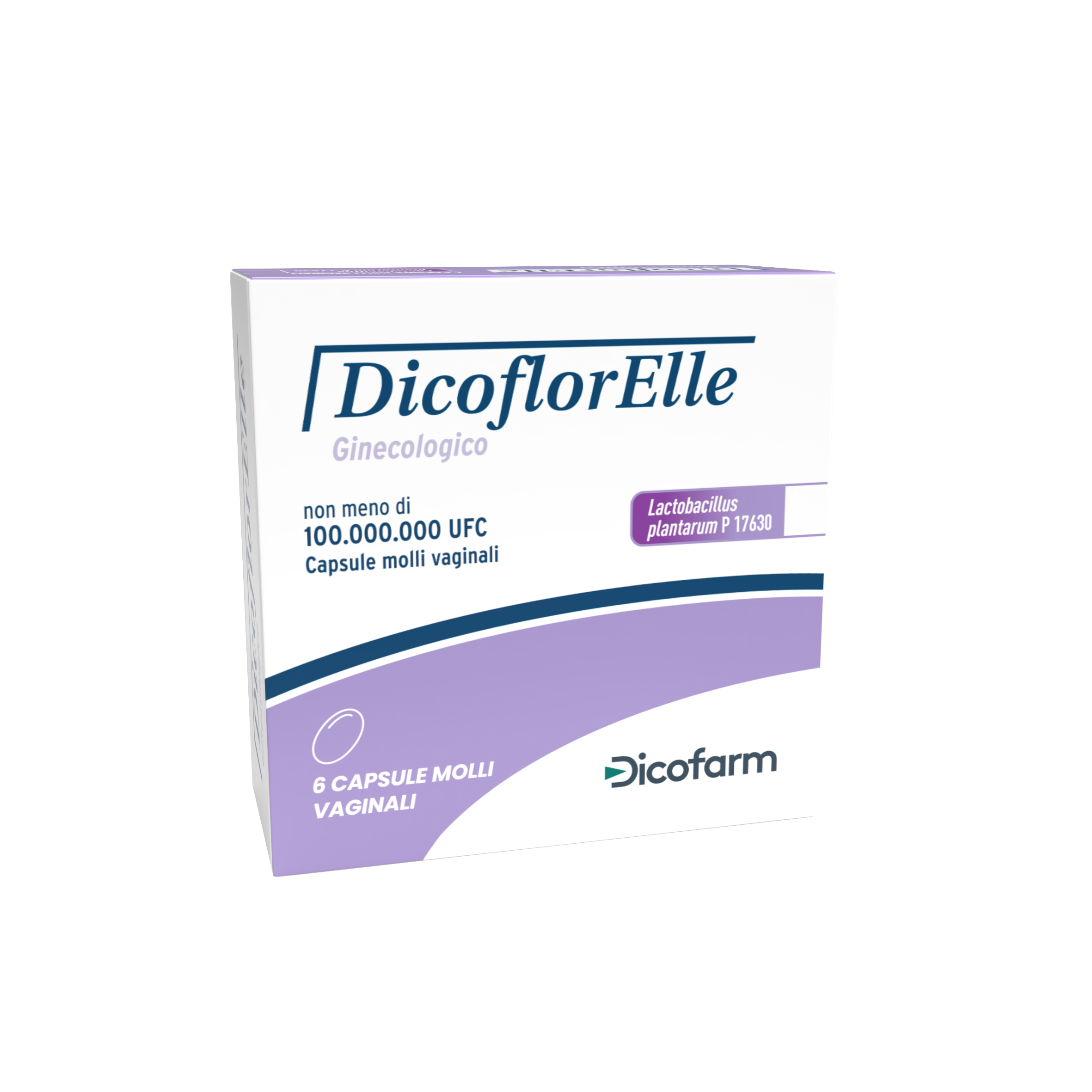Dicoflorelle ginec 100000000 cfu capsule vaginali molli 6 capsule in blister pvc/pvdc/al/diofan