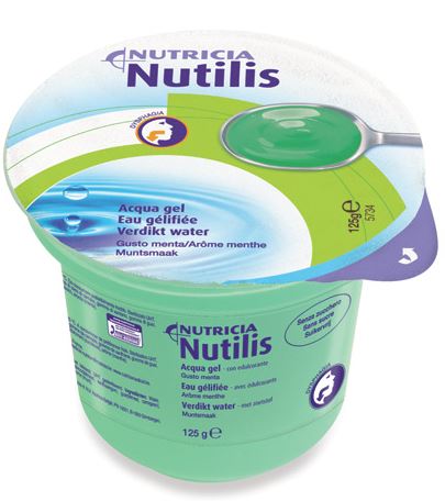 Nutilis acqua gel menta 12x125g