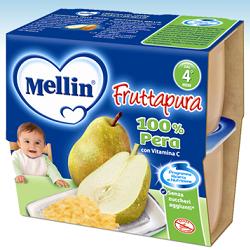 Mellin fr.pura pera 4x100g