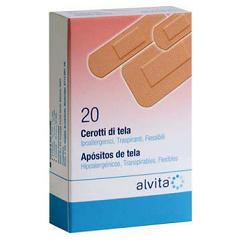 Cerotto Tela 20 Pezzi Alvita