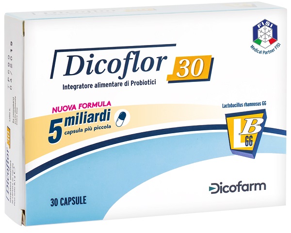 Dicoflor 30 Integratore di Fermenti Lattici 30 Capsule