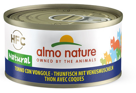 Almo Nature Cat Hfc Natural - Tonno Con Vongole 70 G