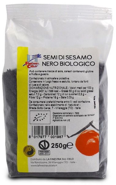 Fsc sesamo nero 250g