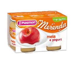 Plasmon Frullato Yogurt/Mela 120G X2 Pezzi