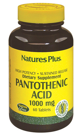 Natures Plus Acido Pantotenico 60 Tavolette