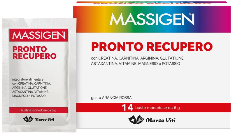 Massigen Pronto Recupero 14 Bustine + 4 Omaggio