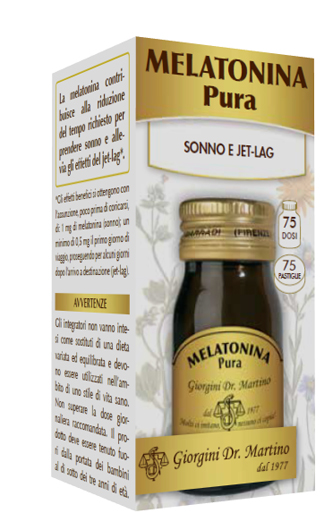 Melatonina pura 75 past.400mg