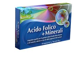 Acido Folico+minerali 20 Capsule