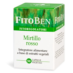 Mirtillo Rosso 50capsule Fitoben
