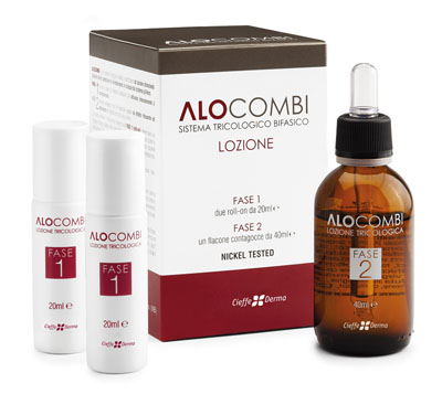 Cieffe Derma Alocombi Lozione 2 Roll-On Da 20 ml + Flacone 40 ml
