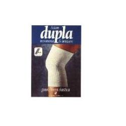 Dupla ginocch.elast.bianca l