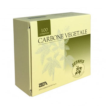 Carbone Vegetale 100 Compresse Zetavis