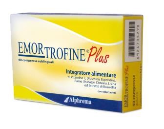 Emortrofine Plus 40compresse