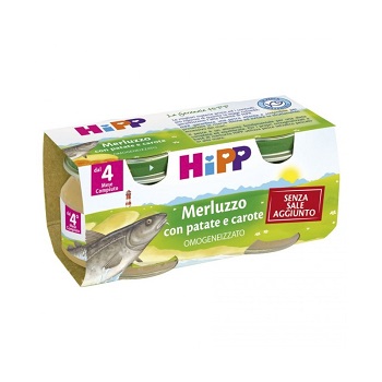 Hipp omog merluzzo/carote/pata