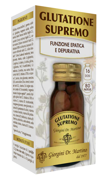 Glutatione supremo 80 past.