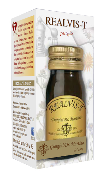 Realvis pastiglie 60past 30g