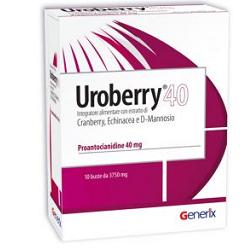 Uroberry 40 10 buste 3750mg