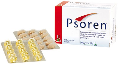 Psoren 30 compresse+ 30 perle 46,5 g