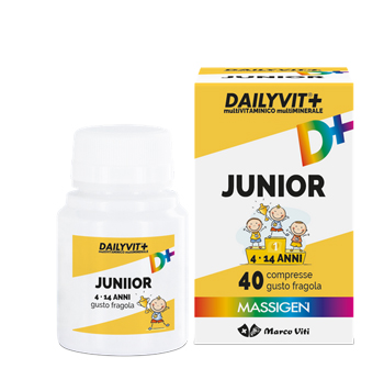 Massigen Dailyvit+j(4-14)40compresse