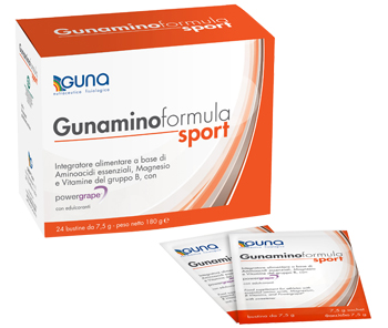 Gunamino formula sport 24 bustine