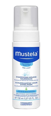 Mustela shampoo mousse