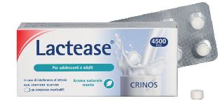 Lactease 4500 fcc menta 30 compresse