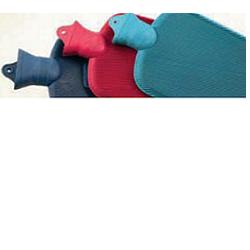 Borsa acqua calda in gomma bilamellata in sacchetto deluxe latex free 1 pezzo